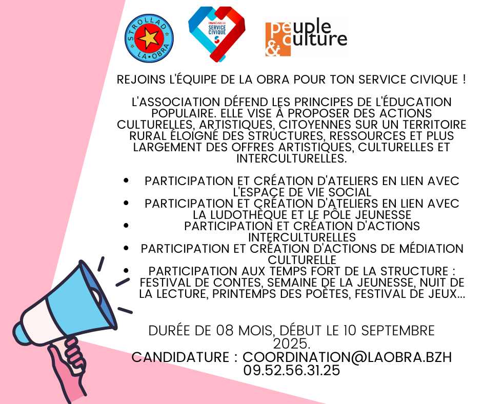 Service civique recrutement